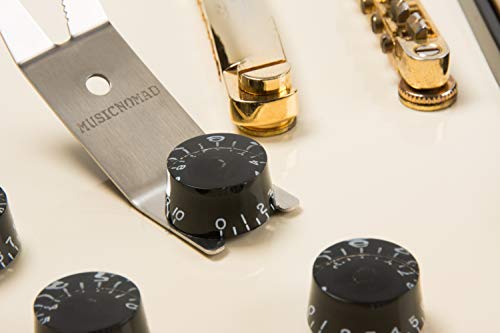 MusicNomad Premium Spanner Wrench with Microfiber Suede Backing (MN224) MusicNomad