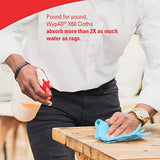 WypAll General Clean X60 Multi-Task Cleaning Cloths (34965), Jumbo Roll, Blue, 1,100 Sheets / Roll, 1 Roll / Case Wypall