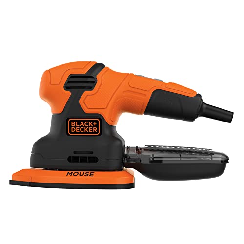 BLACK+DECKER MOUSE 1.2 Amp Electric Detail Sander (BDEMS200C) BLACK+DECKER