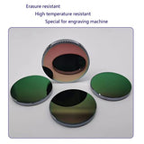 LD-Teemm GaAs CO2 Laser Focus Lens, 20mm Laser Focal Lens Laser Mirror for CO2 Laser Cutting Engraving 40W-150W Machine, Diameter(Dia.) 20mm/ 0.79", LD-Teemm