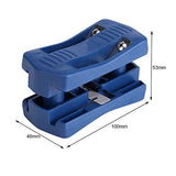 Edge Banding Trimmer Tool, Mini PVC Melamine Wood Edge Banding Machine 2 Edges Manual Tail Trimming Woodworking Tool for Panel Type Furniture Cabinet Horoper