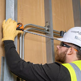 Klein Tools 9516 Tape Measure, 16-Foot Compact Double-Hook Imperial Measuring Tape with Finger Brake, Nylon Blade, Easy to Read Bold Lines Klein Tools