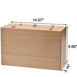 Sunnyglade 145 Piece Deluxe Art Set, Wooden Art Box & Drawing Kit with Crayons, Oil Pastels, Colored Pencils, Watercolor Cakes, Sketch Pencils, Paint Sunnyglade