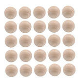 KALLORY 200 Pcs Crafts Loose Beads Unfinished Wood Bead Natural Wood Balls Mini Wood Balls Loose Spacer Bead No Hole Wood Bead House Supplies Blank KALLORY