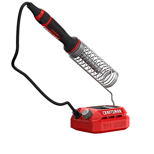 CRAFTSMAN V20 Cordless Soldering Iron, Tool Only (CMCE040B) Craftsman