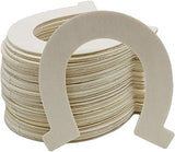 Creative Hobbies 3.5 Inch Unfinished Wooden Horseshoe Shapes - Ready to Paint or Decorate for Crafts, Projects & Events | Pack of 24 Creative Hobbies