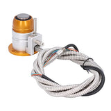 BTER CNC Automatic Tool Sensor Gauge, DC 24V Normally Closed CNC Z Axis Tool Setter, High Accuracy Aluminum Alloy Z Axis Probe Tool Touch Sensor BTER