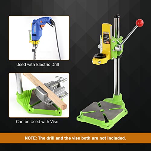 BEAMNOVA Drill Press Stand for Hand Drill Benchtop Industrial Kit Tool Holder 90 Degree Clamp Workbench Repair Tool - WoodArtSupply