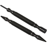 HIT Tool Pro Combo Kit 1/32" Hammerless Nail Set Punch, 2/32" Hammerless Nail Set, Hammerless Door Hinge Pin Punch and Steel Hammer, 2 Tools (NS12HF) HIT Tool