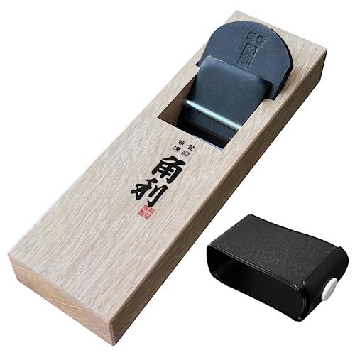 KAKURI Japanese Hand Plane 42mm for Woodworking, KANNA Mini Block Plane Hand Planer for Wood, 7.0 x 2.1 x 1.6 inches, White Oak Body, Made in JAPAN - WoodArtSupply