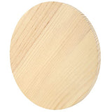 SINJEUN 2 Pack 12 Inches Round Wood Plaque, 3/4 Inch Thick Blank Wooden Hanging Sign, Unfinished Wood Boards with Hanging Hole for DIY Crafts SINJEUN