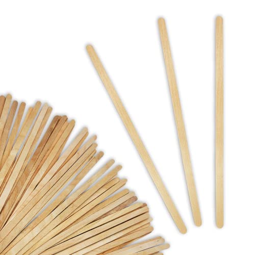 50 7" Inch Wood Paint, Stain, Resin, Epoxy Mixing/Stir Sticks (Pack of 50) - WoodArtSupply