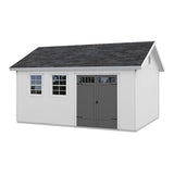 Handy Home Products Scarsdale 10x16 Do-It-Yourself Wooden Storage Shed Handy Home Products