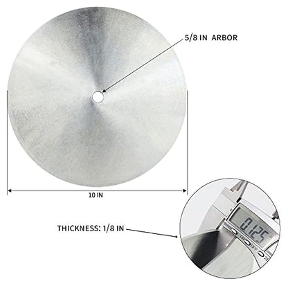 EMILYPRO Table Saw Balance Blade & 10" Sanding Disk & Calibration with 5/8" Arbor - 1pcs - WoodArtSupply