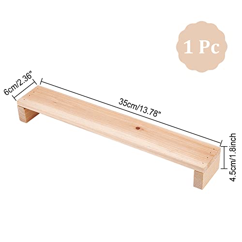 CHGCRAFT Wood Artist Leaning Bridge Hand and Wrist Leaning Bridge Hand Drawing Stand Wrist Rest Wood Bridge Tool for DIY Ceramic Clay Tools Antique CHGCRAFT