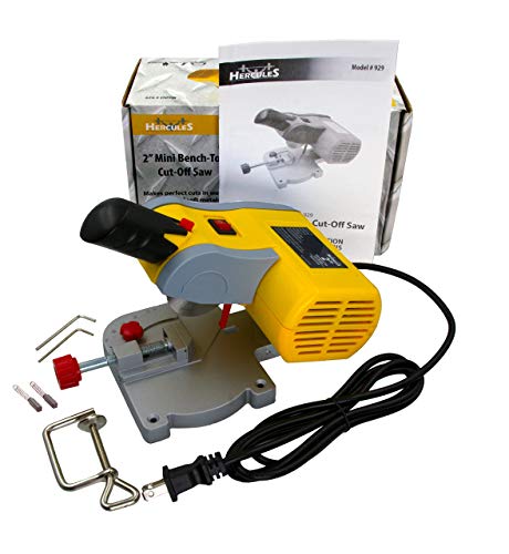 Hercules Mini Benchtop Cut-Off Miter Saw for Hobby Crafts (Mini Cut-Off Saw) Hercules