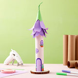 Bright Creations 24 Pack Brown Cardboard Tubes for Crafts, Empty Paper Towel Rolls for DIY Projects, Classrooms (1.7x10 in) Bright Creations