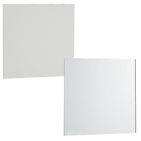 50 Pack Square Glass Mirror Tiles, 4 Inch Panels for Crafts, Centerpieces, DIY Home Decor Bright Creations