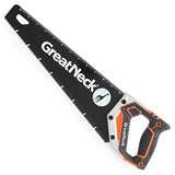GreatNeck 74003 15 Inch Aggressive Tooth Handsaw, Aluminum Frame, Wood Saw, Branch Cutter, PVC Cutter, Tree Saw, Handsaw for Wood, Hand Saw for Trees Great Neck