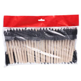 Artlicious Foam Brush Set - Pack of 50 Disposable, 1-inch Sponge Paint Brushes for Acrylic Painting, Staining, Varnishes & DIY Craft Projects - Art Artlicious