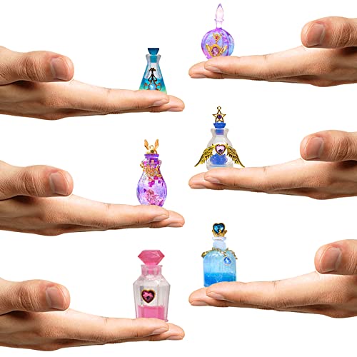 Small Bottle Container and Stopper UV Resin Epoxy Silicone Mold Jewelry Casting 6 Trays Set with Manual FUNSHOWCASE