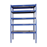 Pro-LifT Garage Storage Shelves - Heavy Duty 5-Tier Adjustable Metal Wire Shelving Units with 4000 lbs Total Capacity for Garage Basement Racking Pro-LifT