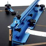 POWERTEC 71403 Table Saw Crosscut Sled, Woodworking Jig and Hardware Kit for Precise Cuts POWERTEC