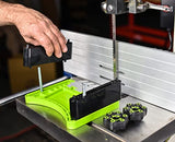 BOW Products FeatherDUO FP3 - Featherboard for Table Saws, Router Tables and Band Saws - Stackable Feather Board with EVA Feathers for Taller BOW Products