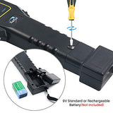 Handheld Metal Detector Security Portable Adjustable Sensitivity Sound Vibration Alerts Detects Weapons Knivers Screw Scanner Detects LQMEILI