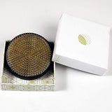 Wazakura Made in Japan Ikebana Tool Kit - Ikenobo Scissors + Brass Kenzan Flower Holder, Japanese Floral Arrangement Set, Florist Shears and Pin Frog Wazakura