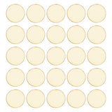 SEWACC Unfinished Wood Circle 100pcs 32mm Wooden Discs Round Wooden Pieces Wooden Cutouts Ornaments DIY Crafts for Art Crafts Project Home SEWACC
