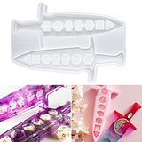 LET'S RESIN Resin Dice Box Mold for DND Dices, Silicone Box Molds for Polyhedral Dices Set, Resin Casting Molds for Dice Case Making, DIY Gift for LET'S RESIN