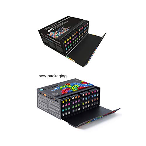 Winsor & Newton ProMarker Brush Set, 48 Count, Essential Collection Winsor & Newton