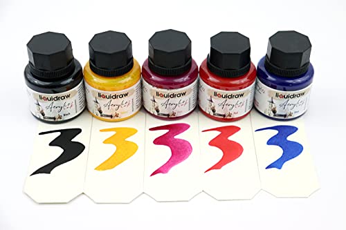  Liquidraw Acrylic Inks For Artists Set Of 10 Ink
