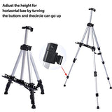 Portable Artist Easel Stand - Adjustable Height Painting Easel with Bag - Table Top Art Drawing Easels for Painting Canvas, Wedding Signs & Tabletop T-SIGN