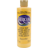 DecoArt DA201-9 Americana Acrylics, 8-Ounce, Primary Yellow DecoArt