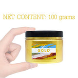 Mica Powder Pure - 3.5oz Metallic Pearl Epoxy Resin Color Pigment - Cosmetic Grade Slime Coloring Pigment - Natural Soap Dye for Soap Making Supplies Limino