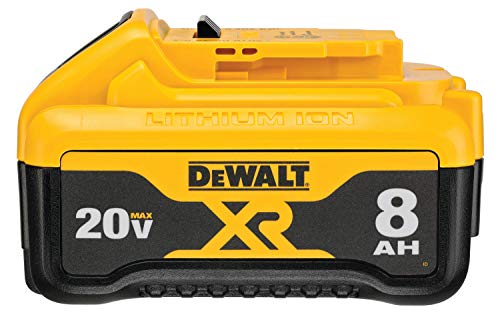 DEWALT 20V MAX* XR Battery, 8.0-Ah (DCB208) - WoodArtSupply