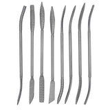 DGOL 8pcs 8 inch Cute Strong Wood Carving File Kit Double End Refiller Rasp Filing Tool Set DGOL