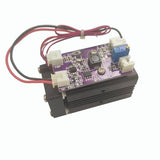 12V Green Diode Lasers 532nm Laser Module Dot with TTL 0-30KHZ & Fan Cooling - Long Time Working Q-BAIHE