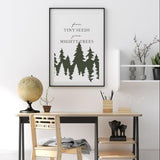 Pine Tree Stencils Christmas Tree Stencils Forest Stencil Reusable Drawing Templates for Painting on Wood Wall Fabric Furniture zosylley