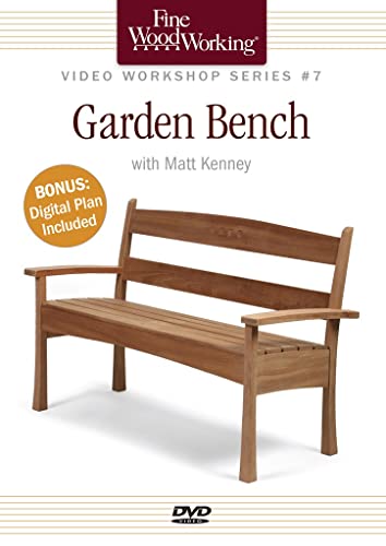 Fine Woodworking Video Workshop Series - Garden Bench - WoodArtSupply