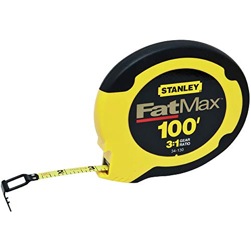STANLEY FATMAX Tape Measure, 100-Foot (34-130)