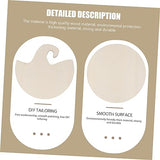 Yardenfun 3pcs Wooden Pumpkin Decoration Unfinished Wooden Pumpkin Cutouts Fall Decorations DIY Wood Pumpkins Wooden Pumpkin Shapes Paint Kits White Yardenfun