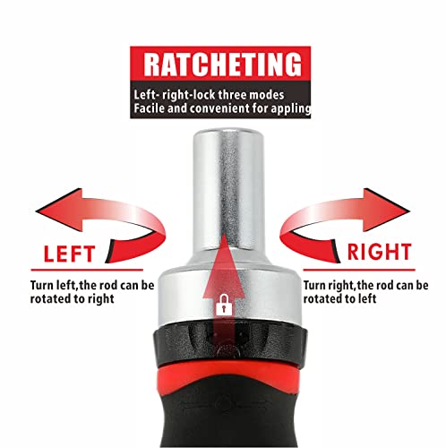 Ratcheting screwdriver sets nut driver set Magnetic Muti Screwdriver Bits Sockets Set T-handle Rachet Tools Set Basic Tool Kit 38-piece for home