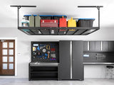 NewAge Products 4 ft. x 8 ft. VersaRac Pro Adjustable Overhead Garage Storage Rack, Heavy Duty Steel Garage Storage Organization, Ceiling Storage NewAge Products Inc.
