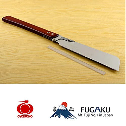 Gyokucho Razorsaw Fugaku Dozuki Universal Saw 240mm No. 112, with Replaceable Blade