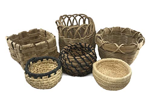 Traditional Craft Kits Beginner Coil Basket Kit - Complete Basket Weaving Kit Set, 6 Basket Making Kit with Basket Weaving Supplies, Complete with Traditional Craft Kits