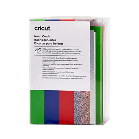Cricut Insert Cards R10, Create Depth-Filled Birthday Cards, Thank You Cards, Custom Greeting Cards at Home, Compatible with Cricut Joy/Maker/Explore Cricut