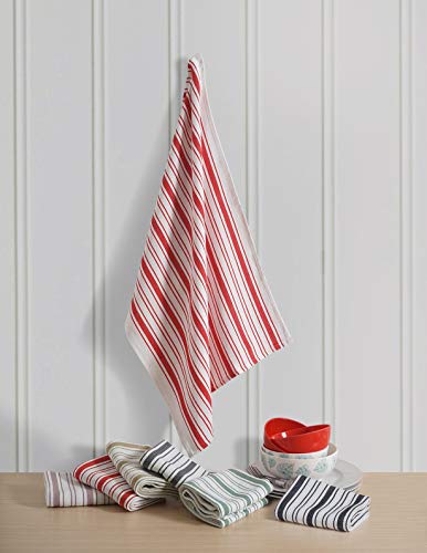 Casa De Lan Pack of 6 Cotton Kitchen Towel Set - Dish Towels for Kitchen - Basket Weave Cloths - Tea Towels for Kitchen - Highly Absorbent - 100% Casa De Lan